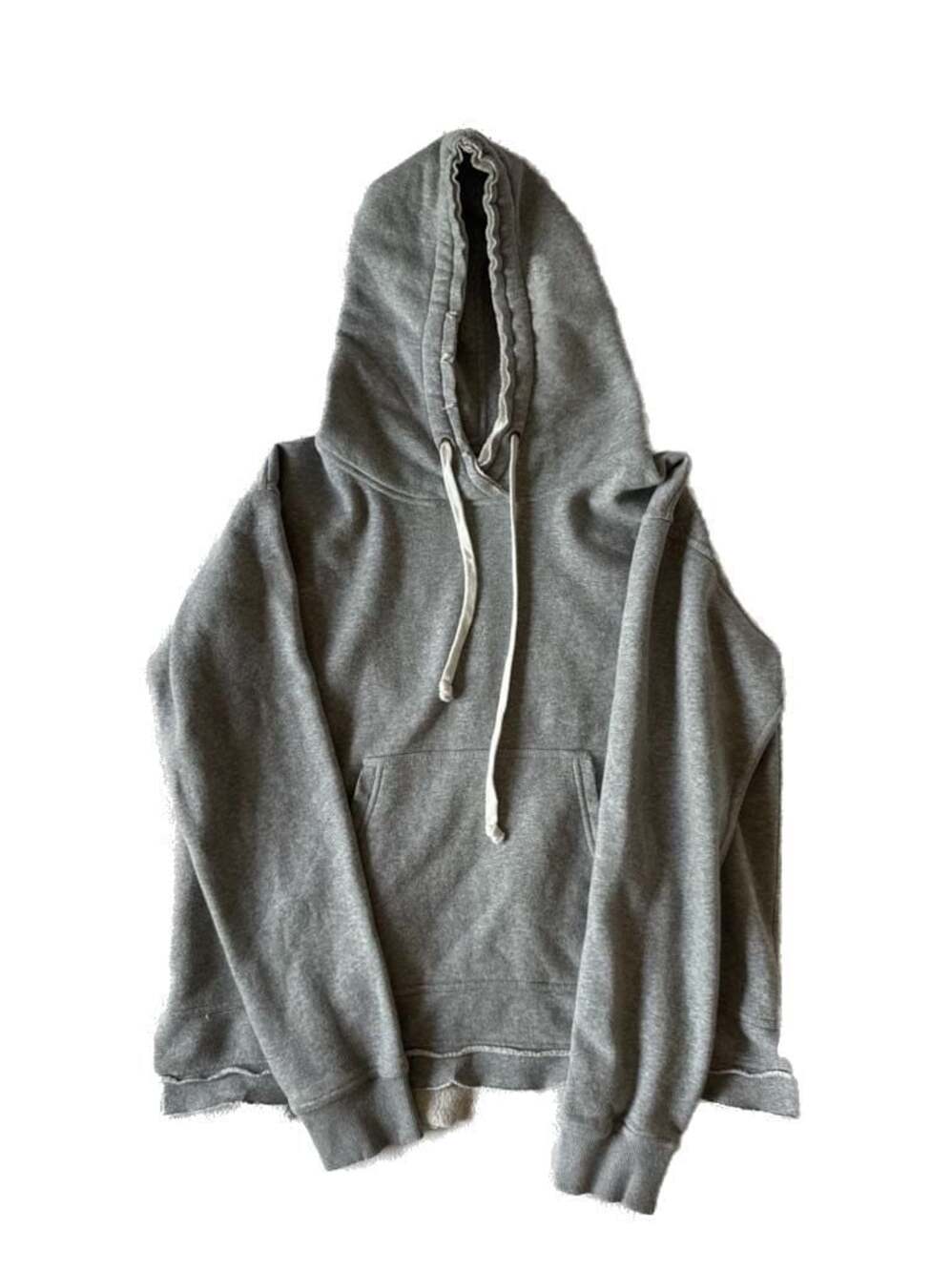 We The Free Free People Zuma women’s oversized hoodie with distressed hem in Gre